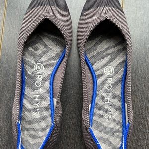 Rothy’s Twilight Metallic Captoe Size 8